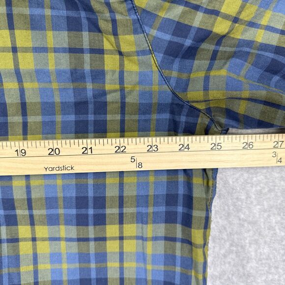 5.11 Tactical Shirt Mens Sz XL Blue Green Plaid Classic Covert UC Snap Front - Picture 7 of 9